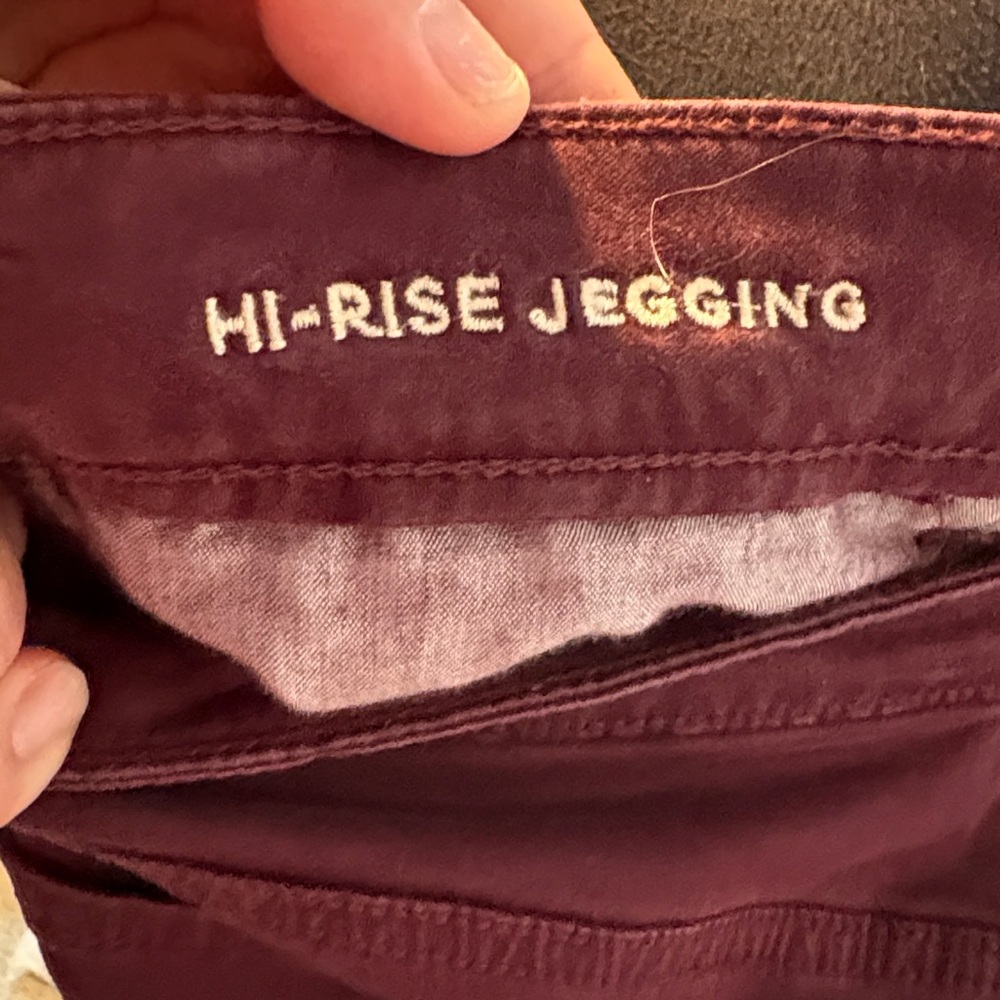 American Eagle Outfitters Burgundy Trousers - Picture 5 of 6
